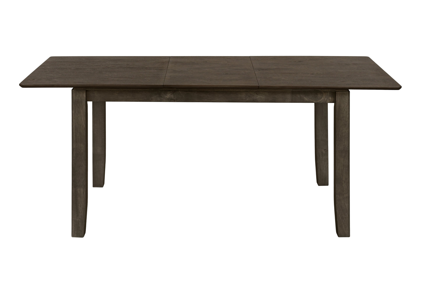 Rustic Taupe 7-Piece Extendable Dining Set with Upholstered Chairs