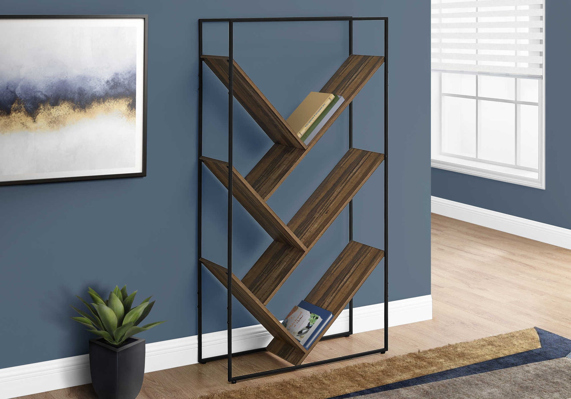 Apex V-Shelf Bookcase