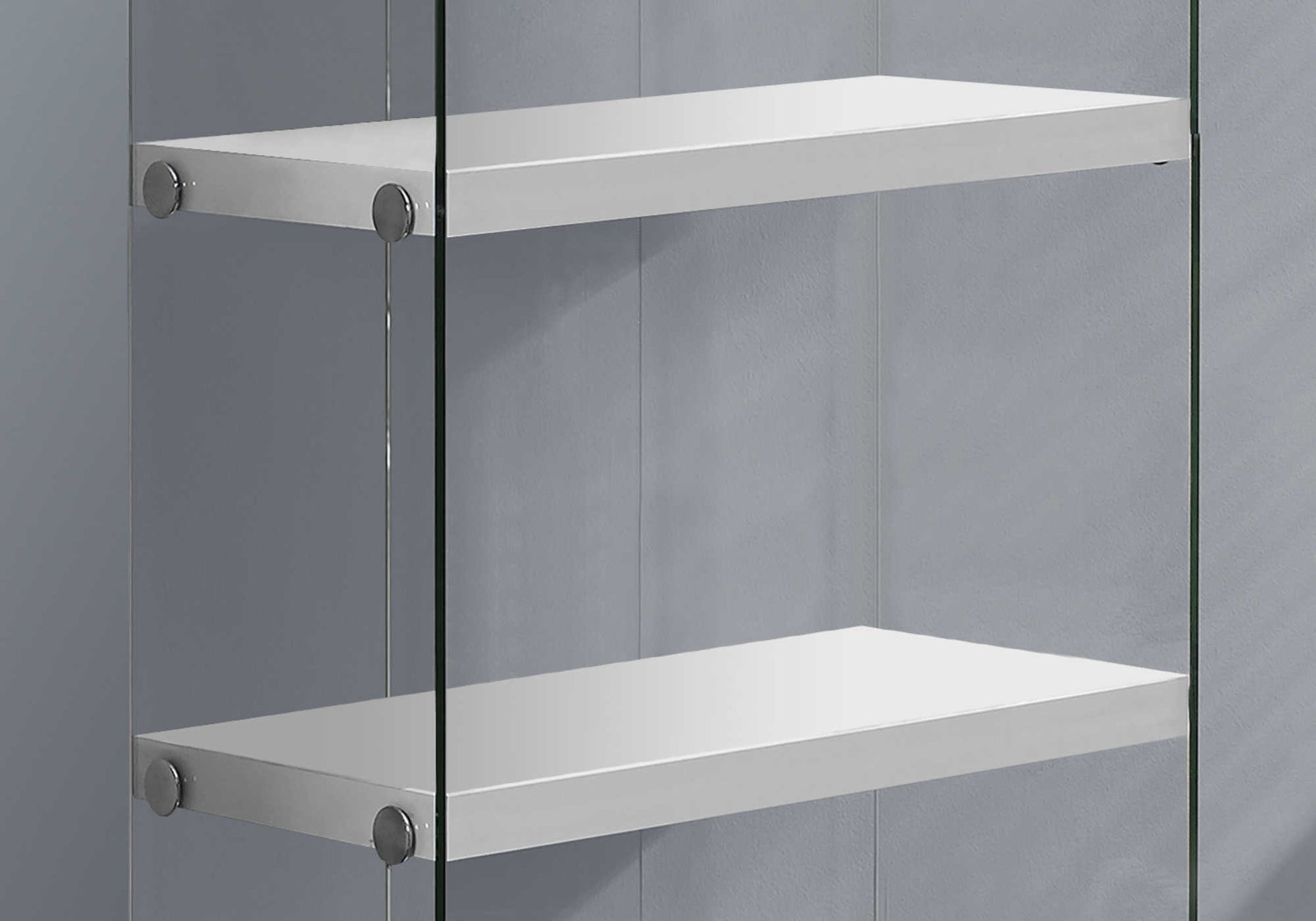 CrystalView Glass Display Shelf