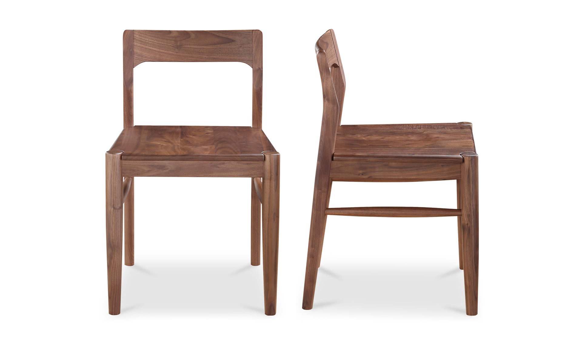 Owing Dining Chair - Walnut Brown (Set of Two)
