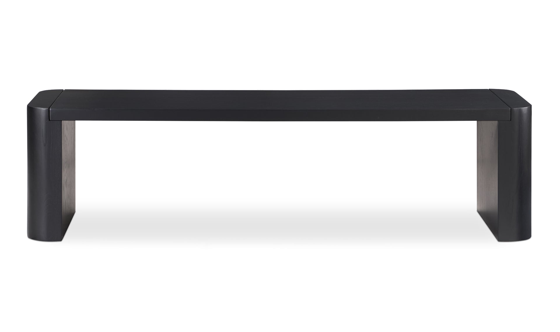 Post Dining Bench - Black (Small)