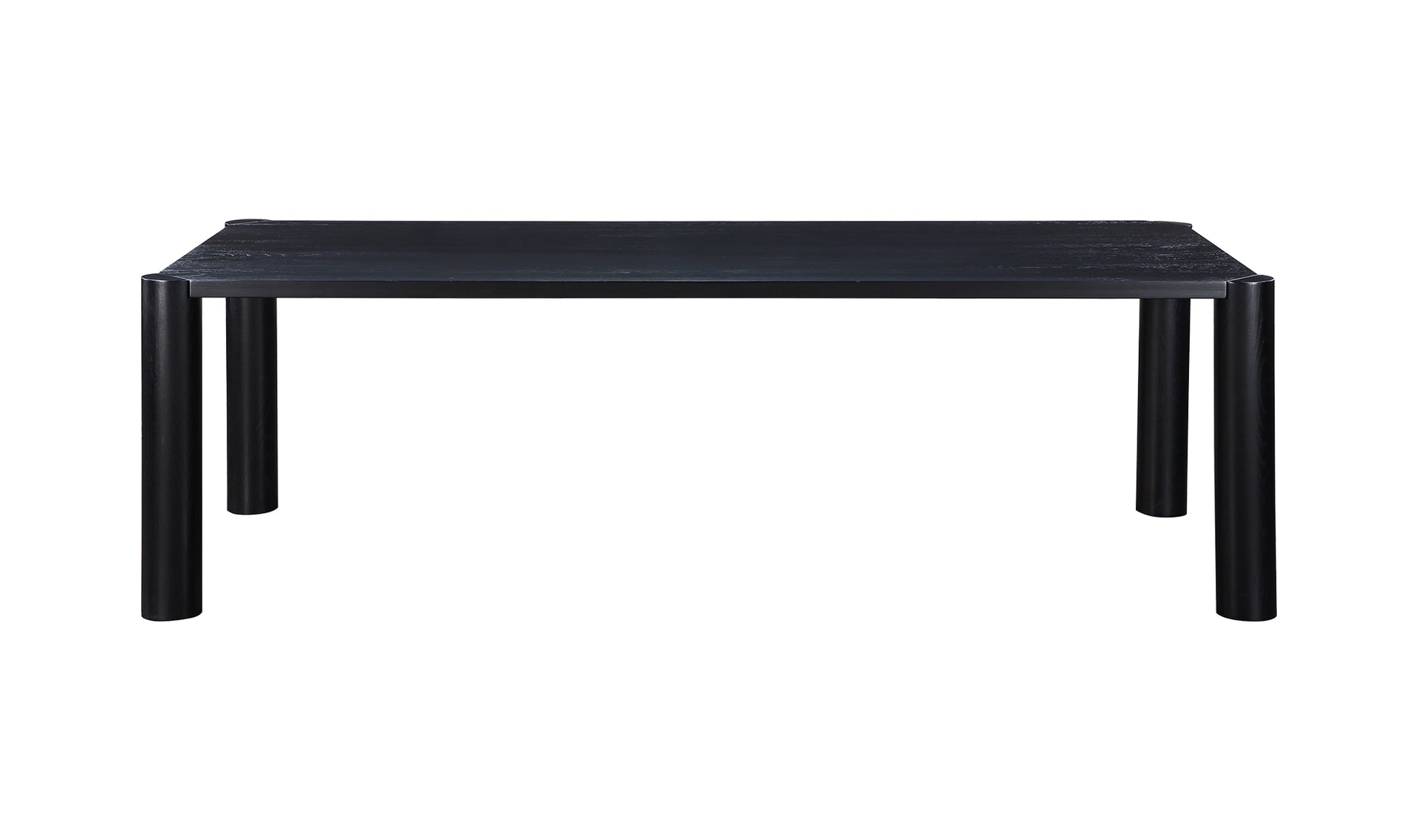 Post Dining Table - Large Black