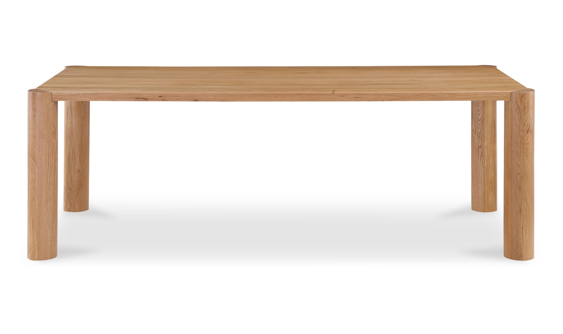 Post Dining Table - Small Natural Oak