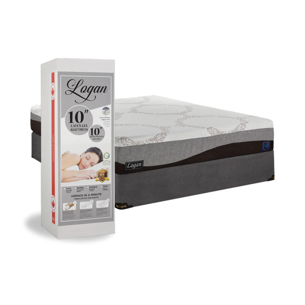 Logan Latex Mattress - White
