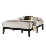 Addicus Upholstered Platform Bed - Black