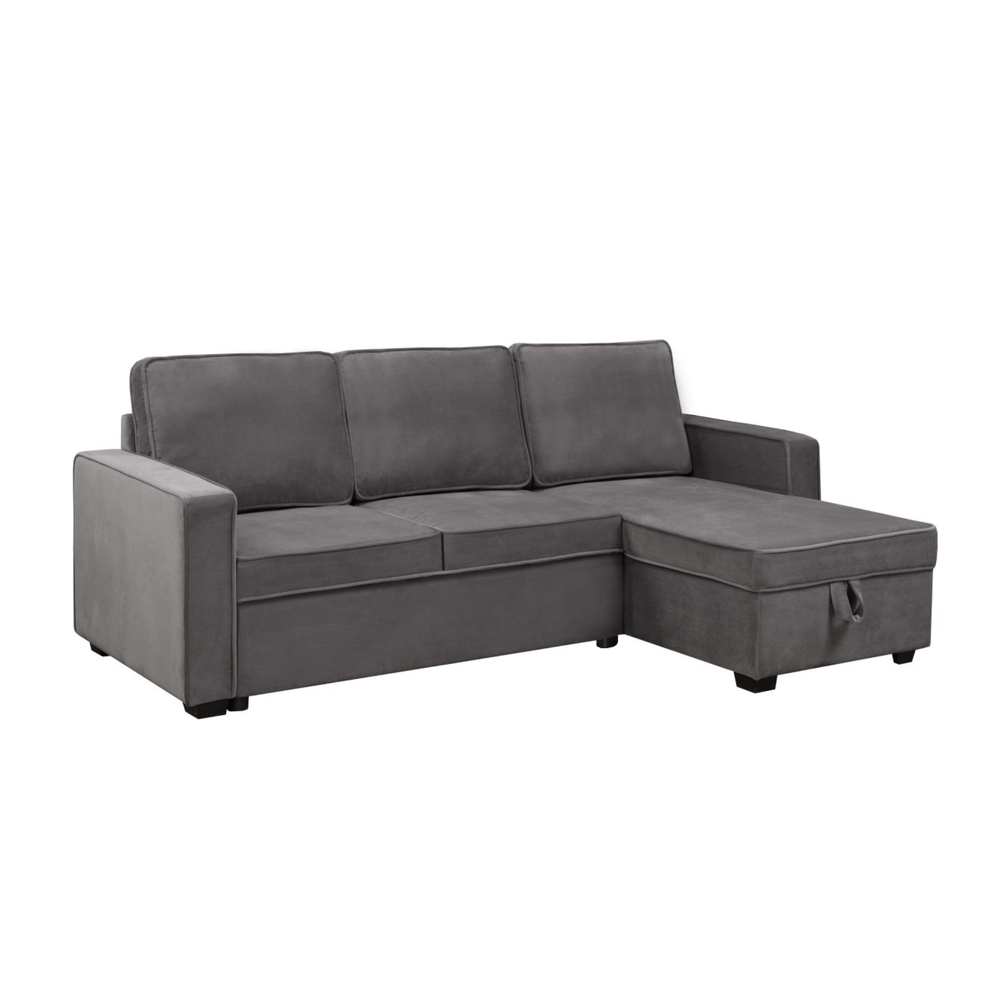 Soho Reversible Sectional Sofa - Grey