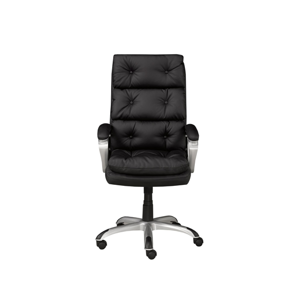 Orion Tufted Office Chair - Black