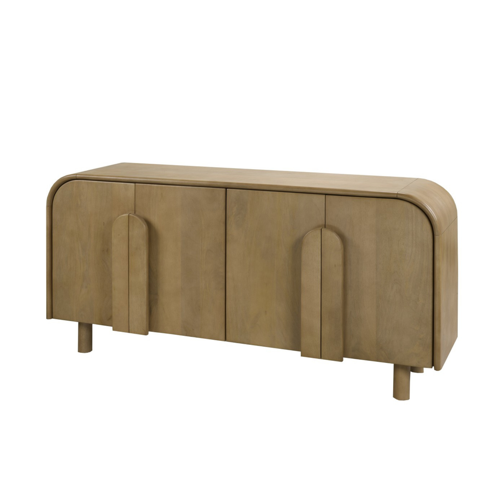 Lyaana Oak Wood Sideboard