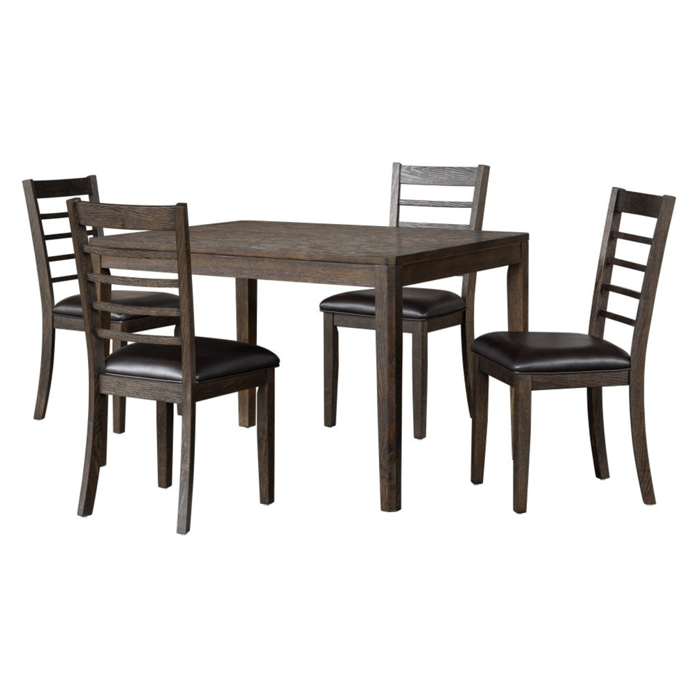Elijah Dining Set - Brown