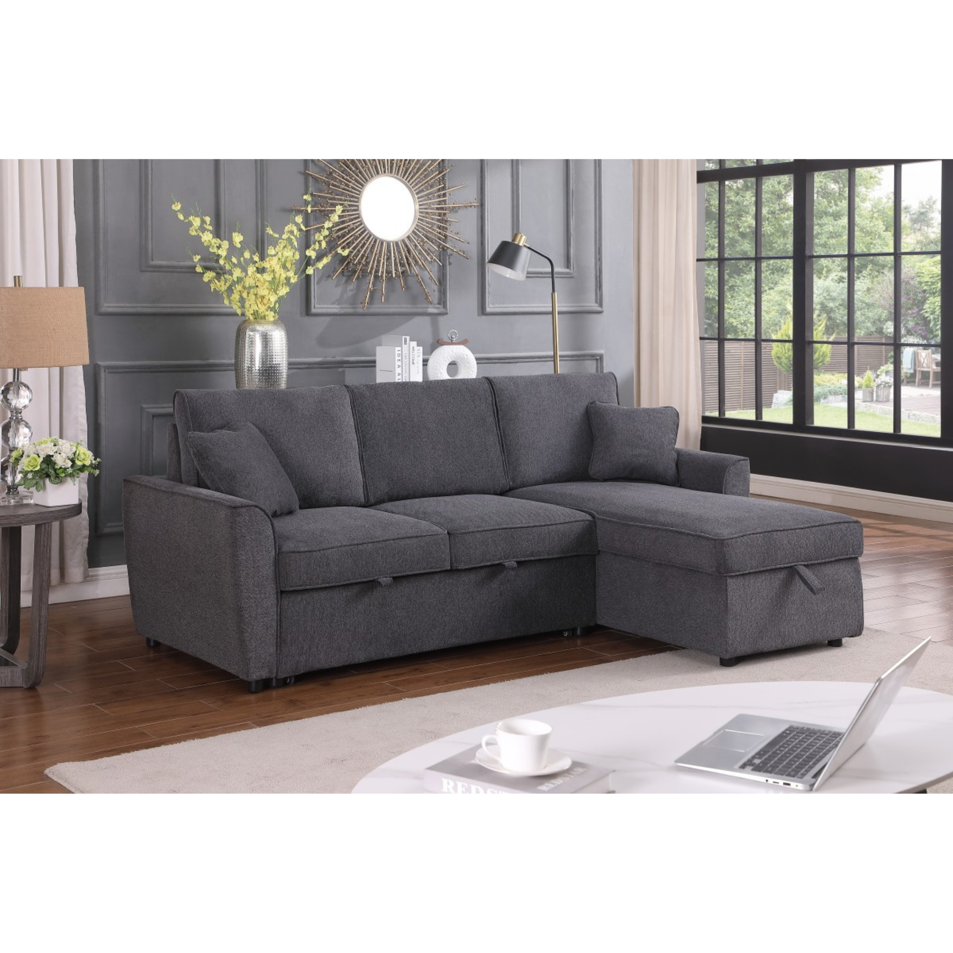 Milo Reversible Sleeper Sectional