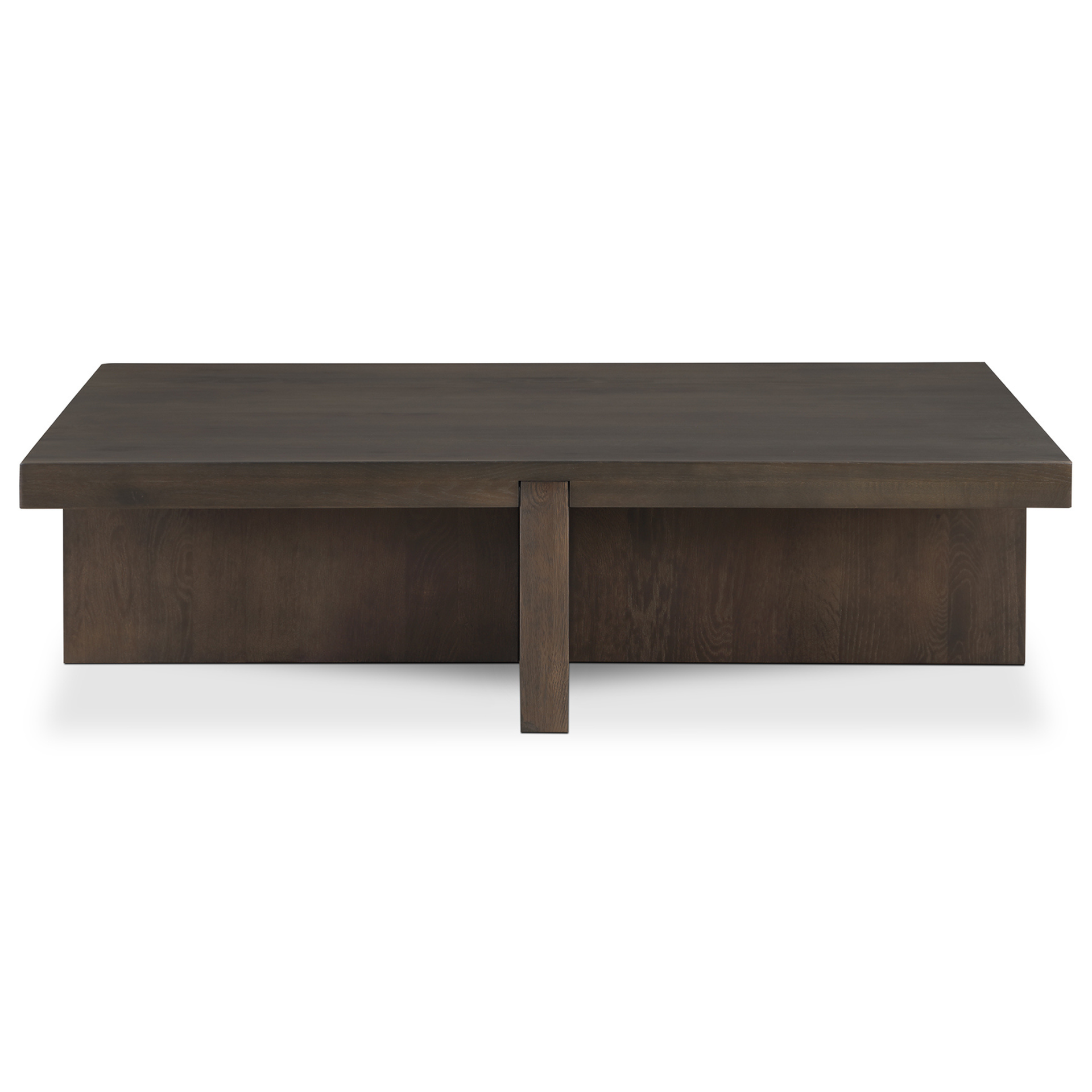 Folke Coffee Table - Rectangular Dark Brown