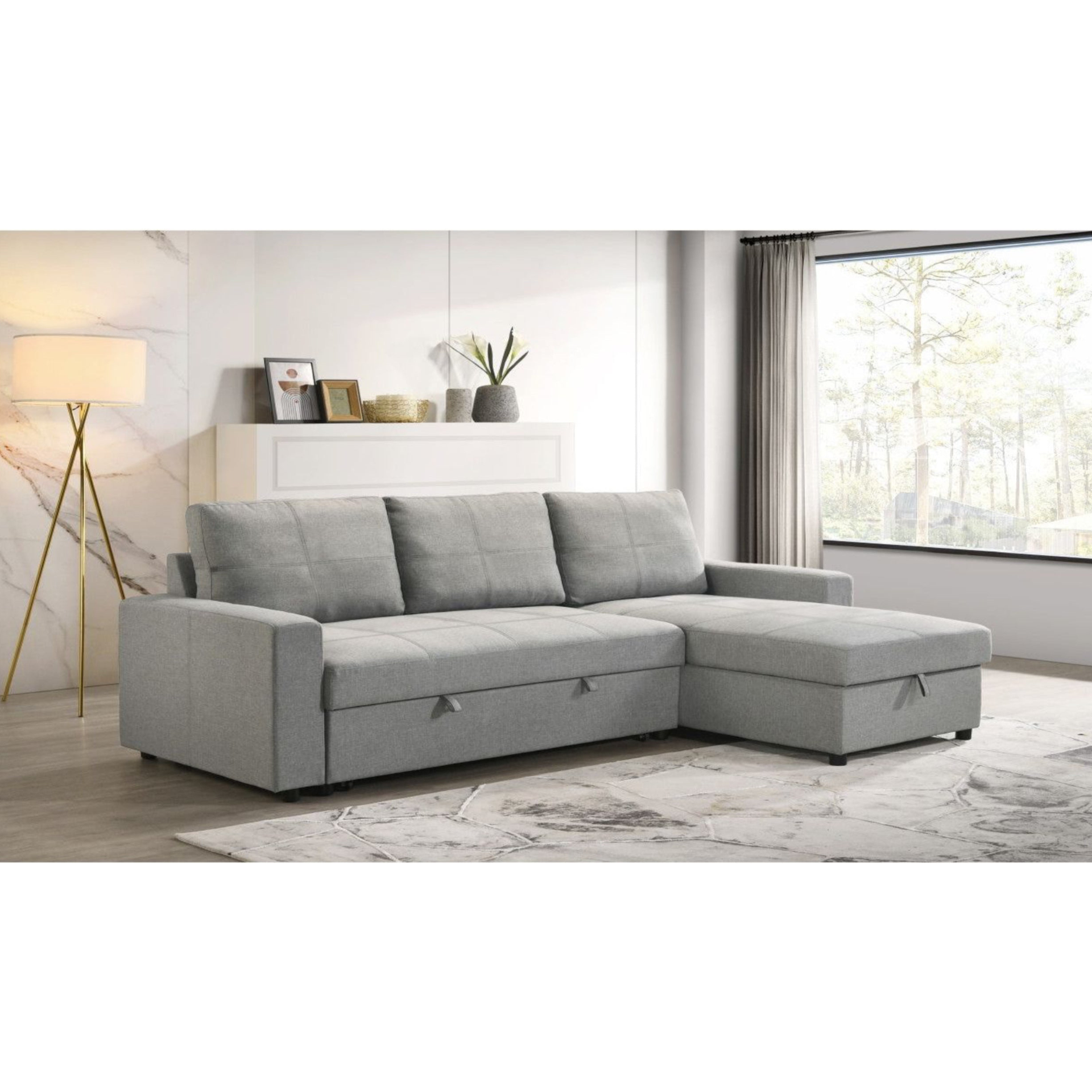 Benji Reversible Sleeper Sectional - LHF/RHF