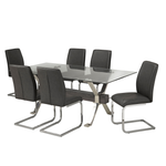 Ezra Dining Set - Grey