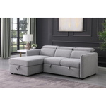 Ellis LHF Sectional Sofa - Grey