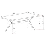 Bianca Dining Table - Oak