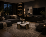 Amos Coffee Table - Gold