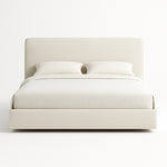 Anisa Rounded Upholstered Platform Bed