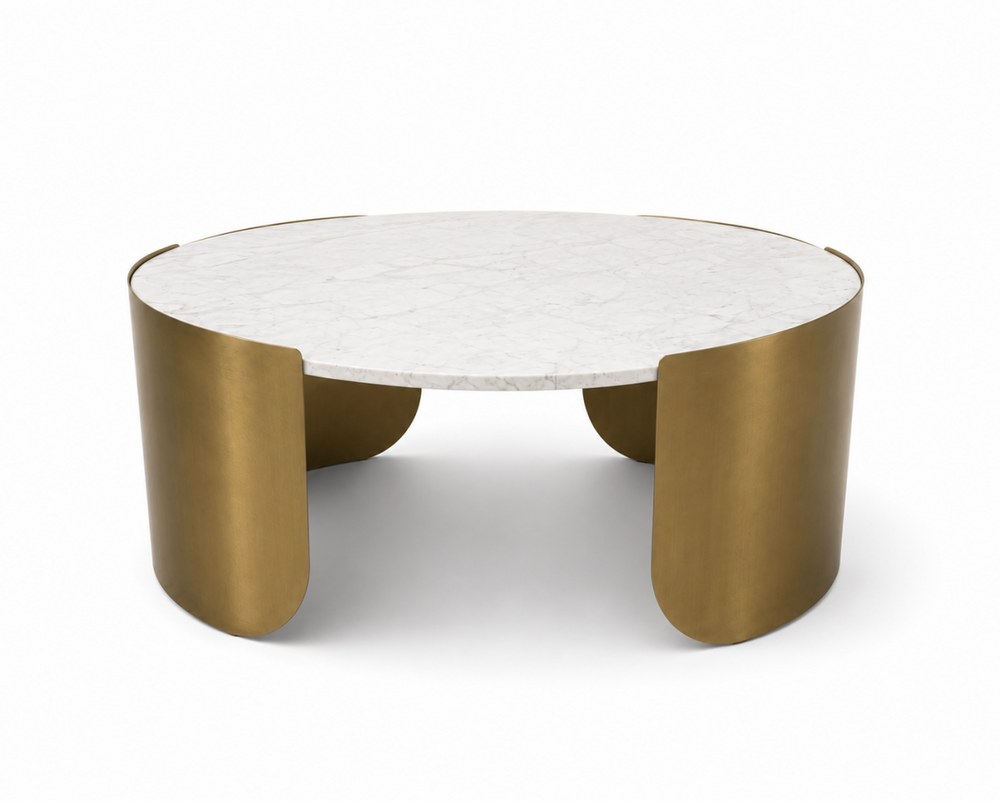 Amos Coffee Table - Gold