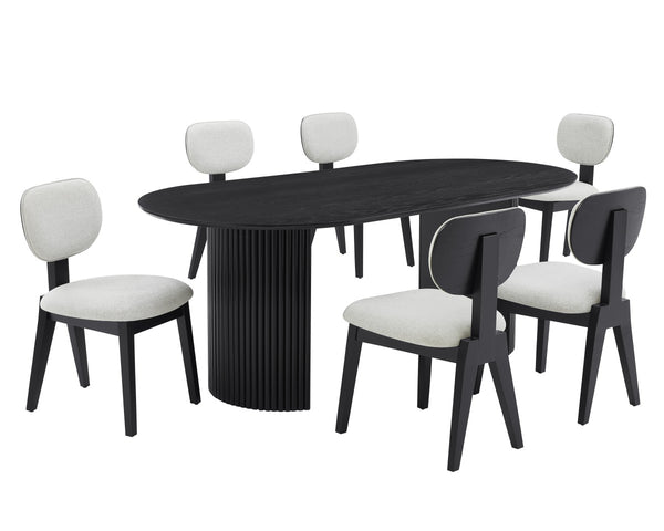 Terra Dining Set - Black