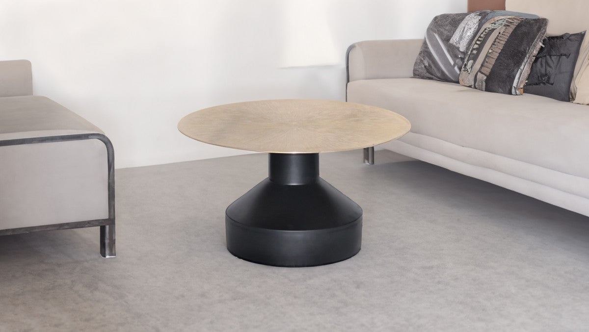 Akira Coffee Table, Black/gold