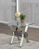 Ezra Coffee Sofa Table - Grey