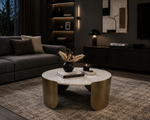 Amos Coffee Table - Gold