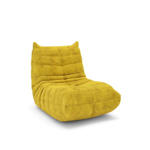 Solana Armless Chair - Yellow