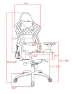 Nova Ergonomic Gaming Chair - Black