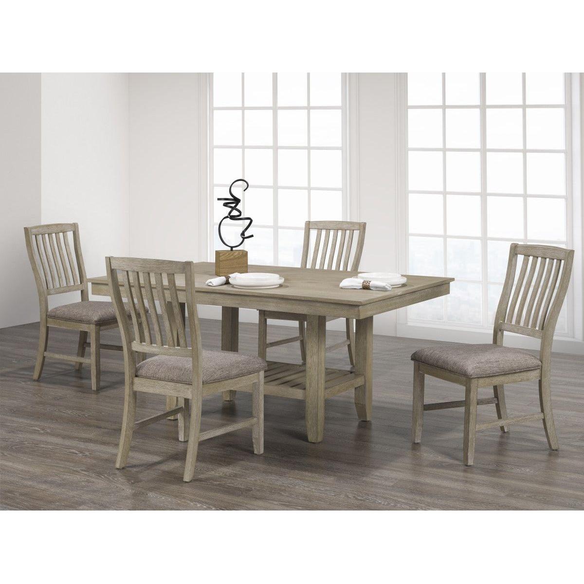 Cedric Dining Set - Champagne
