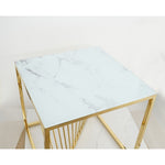 Alexa Side Table - Gold
