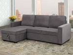Soho Reversible Sectional Sofa - Grey