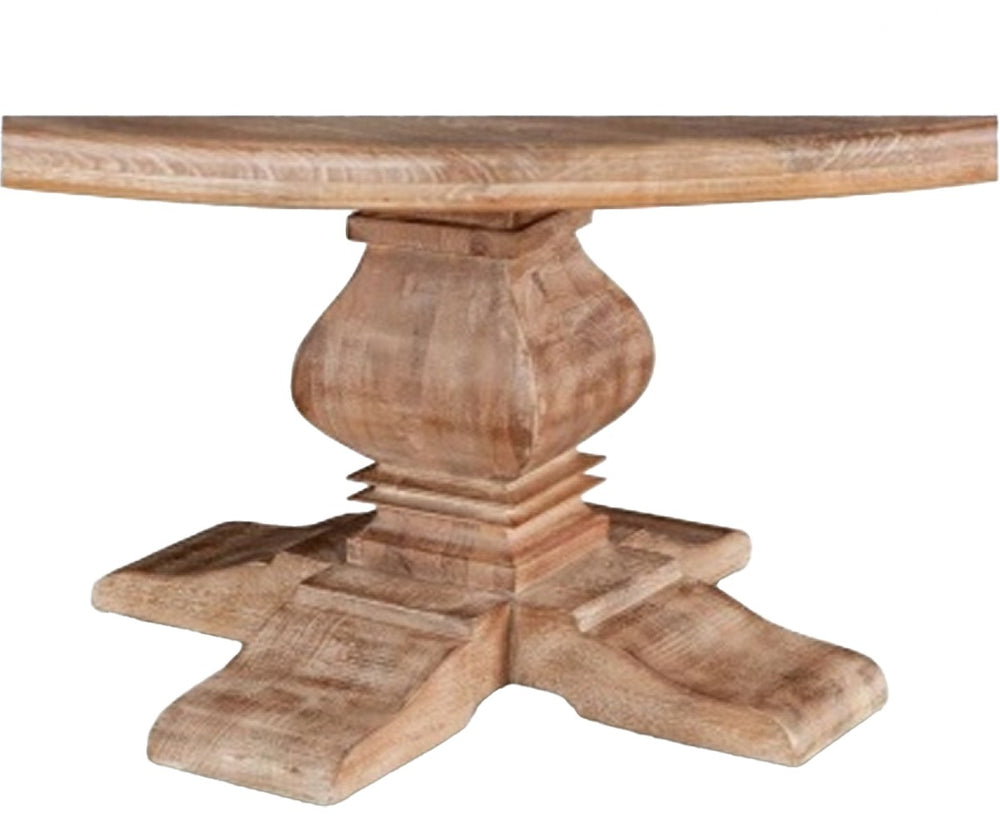 Thatcher Round Dining Table - Oak