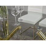 Adriana Dining Table - Gold