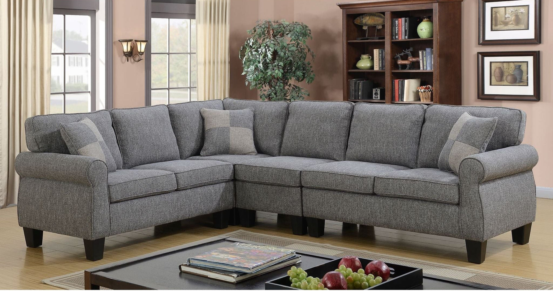 Benjamin Sectional - Grey