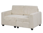 Lotus Modular Sectional Sofa - Brown