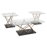 Ross Coffee Table Set - Black