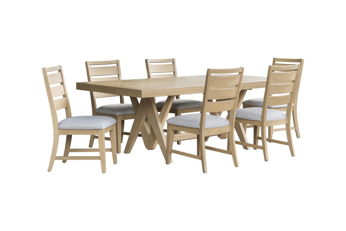 Cosima 7-Piece Extension Dining Set – Natural