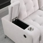 Una Sleeper Sectional - Beige