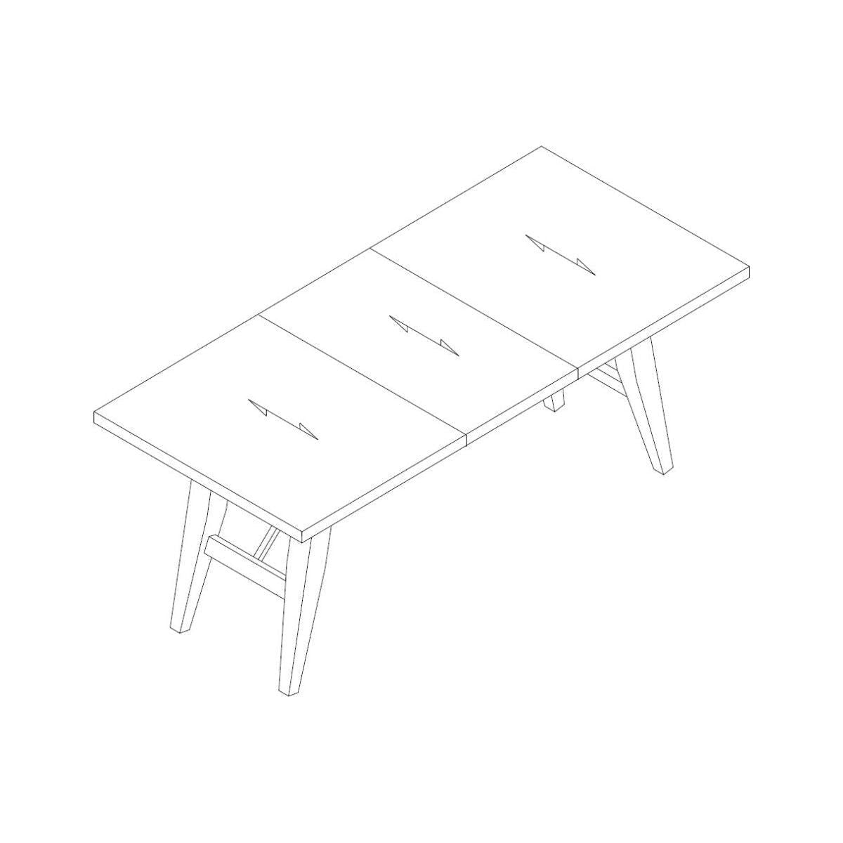Iker Dining Table - Grey