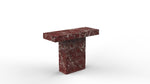 Keaton Console Table - Burgundy