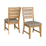 Camden Ladder-Back Chairs - Brown (Set of 2)