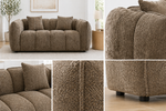 Kova Love Seat - Taupe