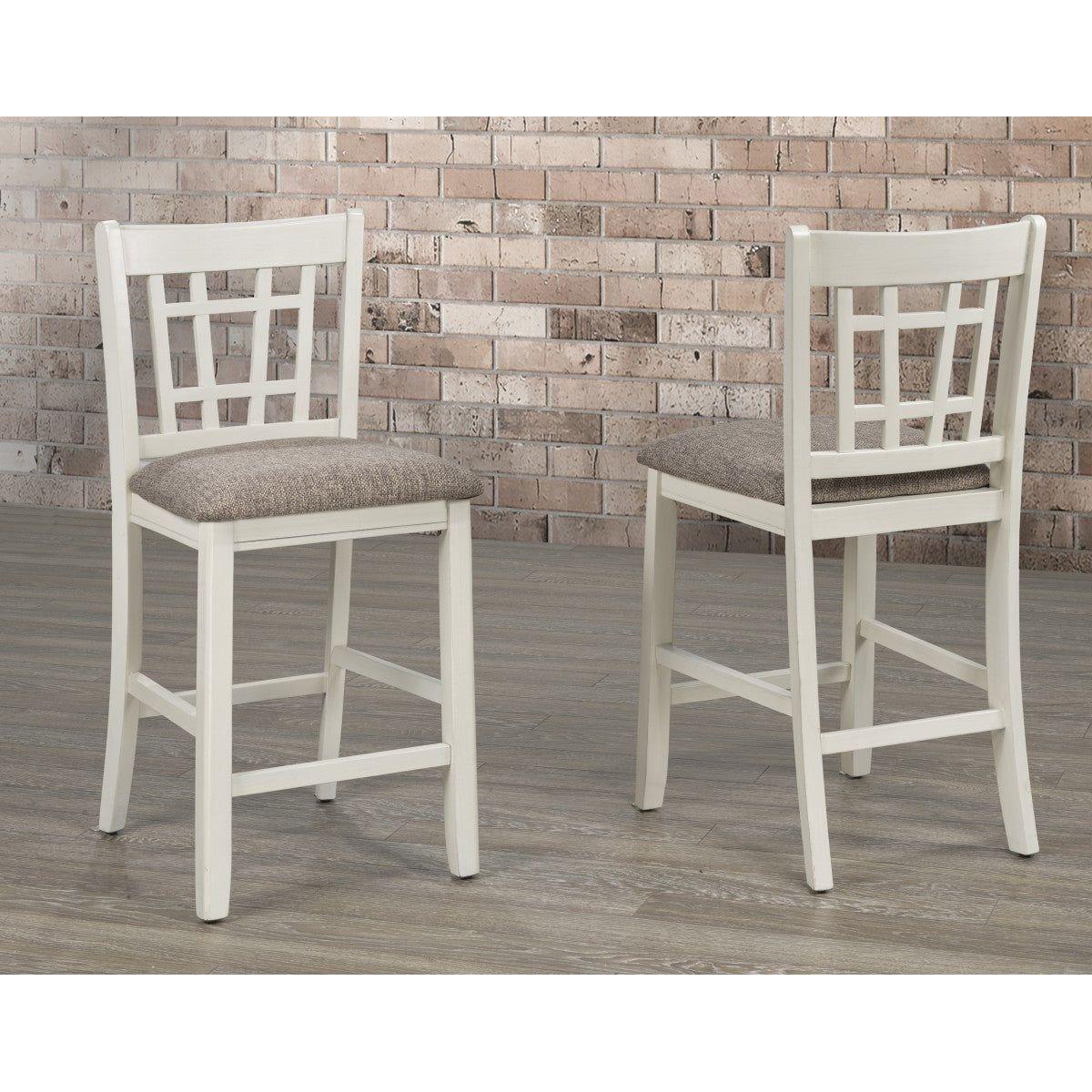 Serena Counter Set - White/oak