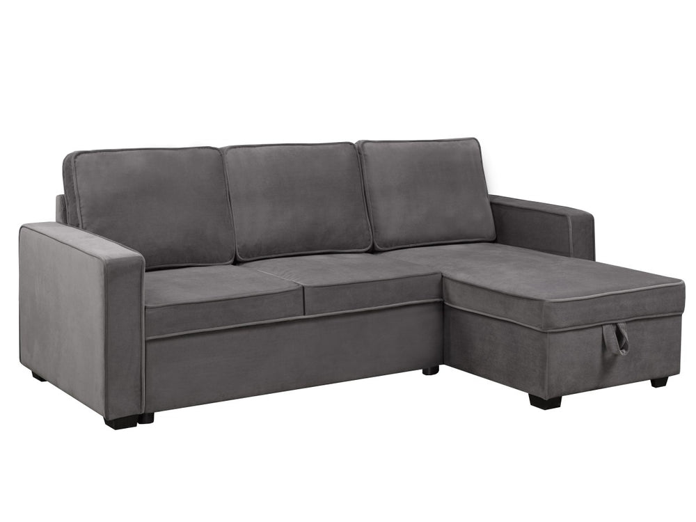 Soho Reversible Sectional Sofa - Grey