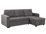 Soho Reversible Sectional Sofa - Grey