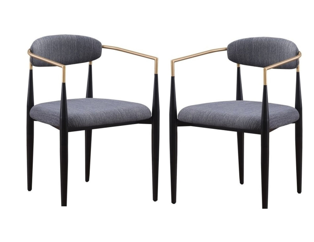 Miles Dining Chair (Set of 2) - Grey