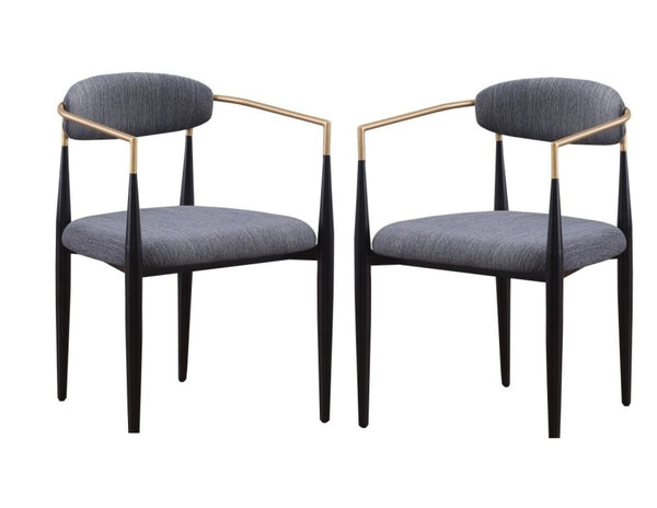 Miles Dining Chair (Set of 2) - Grey