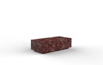 Kellan Coffee Table - Burgundy