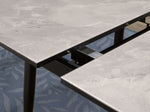 Fairfax Extension Dining Table - Dark Grey