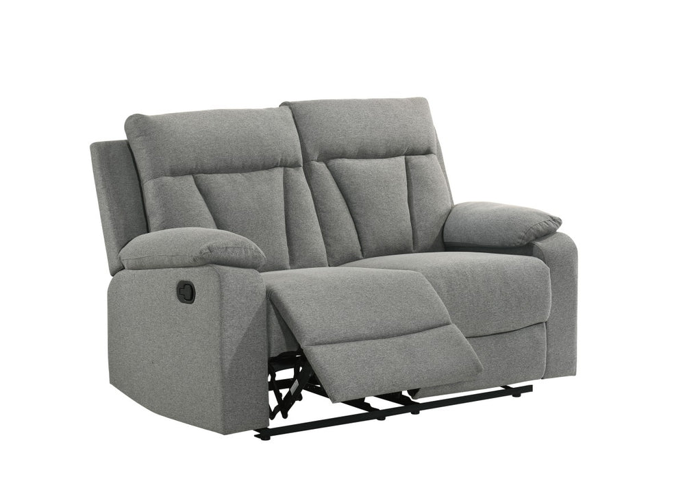 Makena Recliner Love Seat - Grey